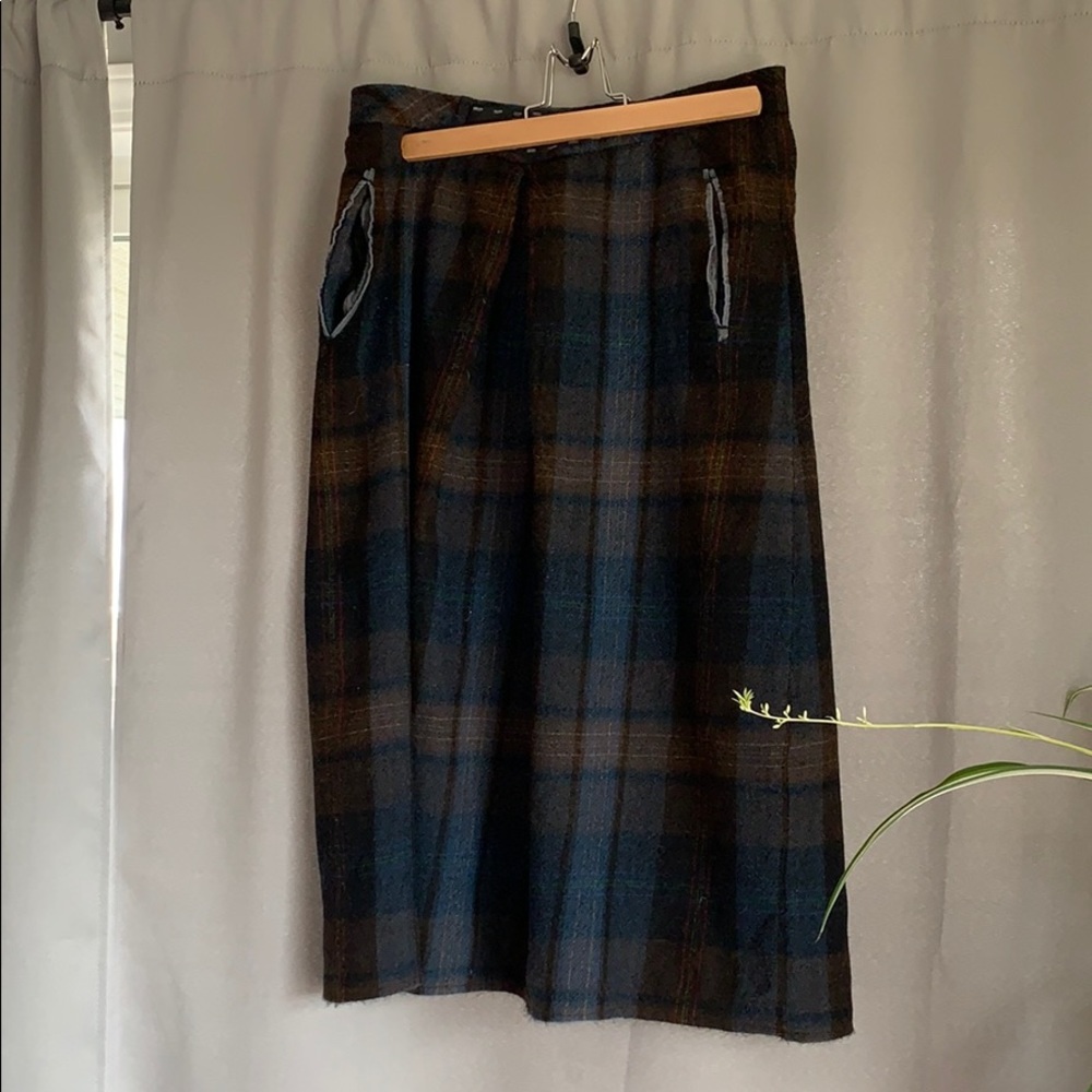 Vintage wool skirt
